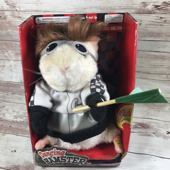 Gemmy Other - Gemmy Dancing Hamster - Car Racer  Nascar  Darrell Waltrip ‘Born To Be Wild’